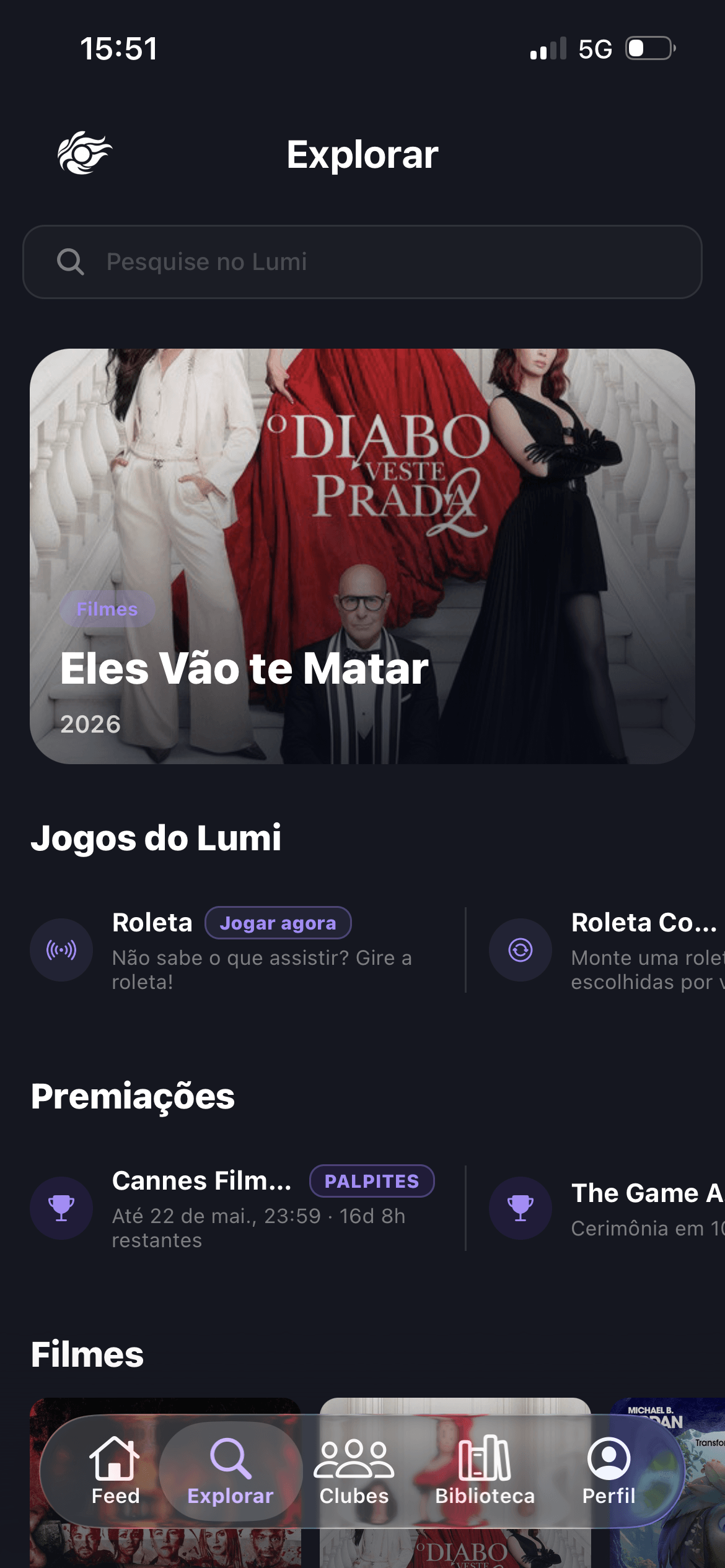 Descubra o que assistir em seguida